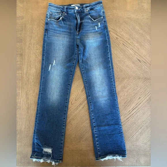 Risen Remember Me High Rise Straight Leg Jeans - Picture 4 of 9